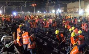 Κατασκευαστικό θαύμα: Σταθμός τραίνων αναβαθμίστηκε σε 8,5 ώρες!