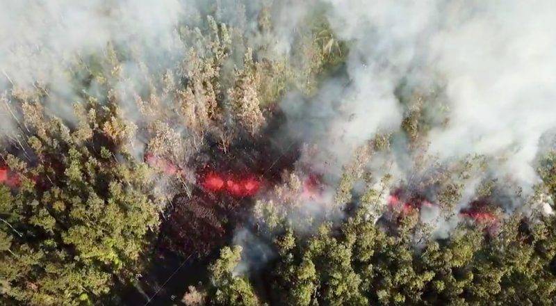 Perierga.gr - Εικόνες από την έκρηξη του ηφαιστείου της Χαβάης