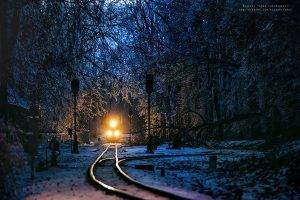 Perierga.gr-Μαγευτικές φωτογραφίες από τρένα μέσα σε χιονισμένα τοπία