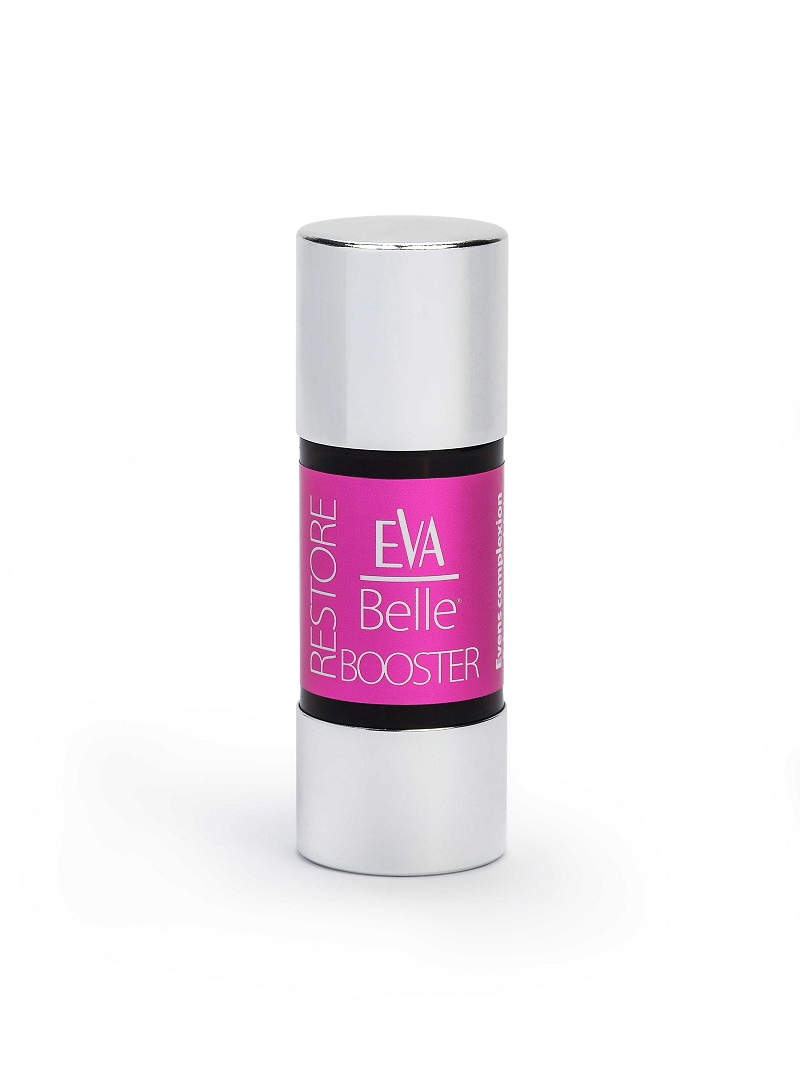 Eva Belle Restore Booster. Χαρίζει ομοιόμορφο τόνο και βελτιώνει την όψη της επιδερμίδας. Στα φαρμακεία,
από την InterMed 