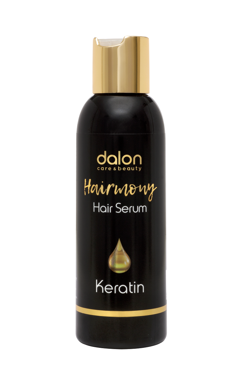  Dalon
Hairmony Hair Serum Keratin. Αναζωογονεί και ενυδατώνει την τρίχα, προσδίδει φυσική λάμψη και απαλότητα,
ενώ ταυτόχρονα προστατεύει από το φριζάρισμα.