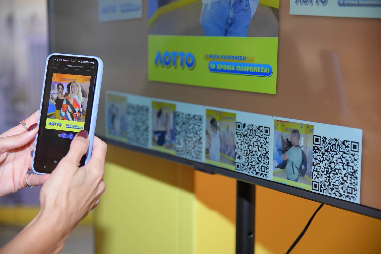 ΛΟΤΤΟ 360ᵒ video booth 