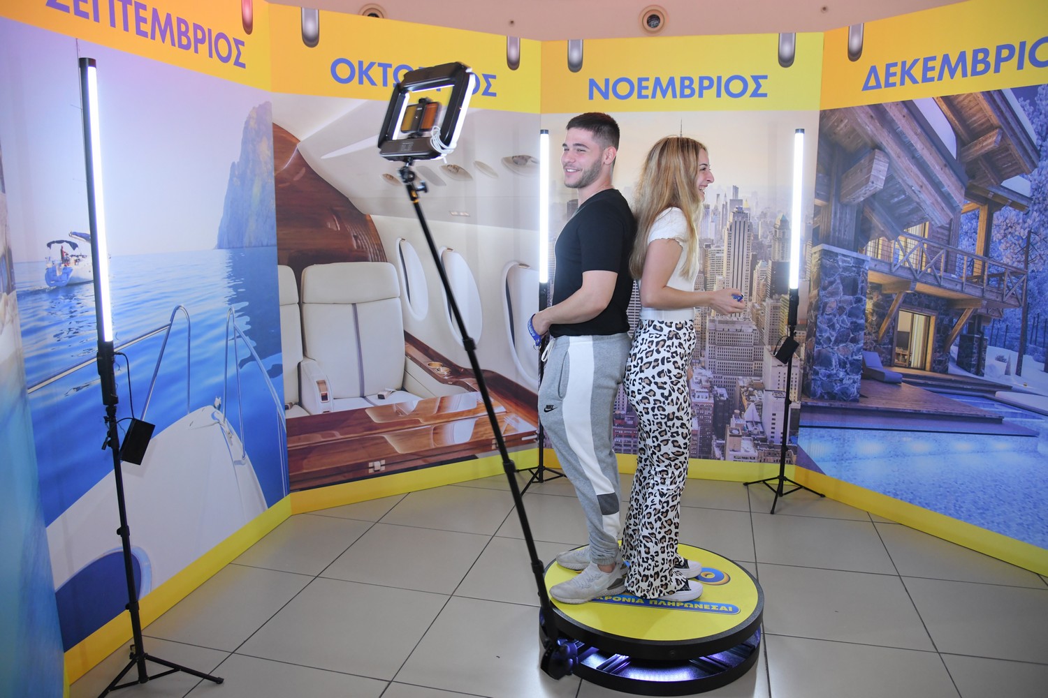 ΛΟΤΤΟ 360ᵒ video booth 