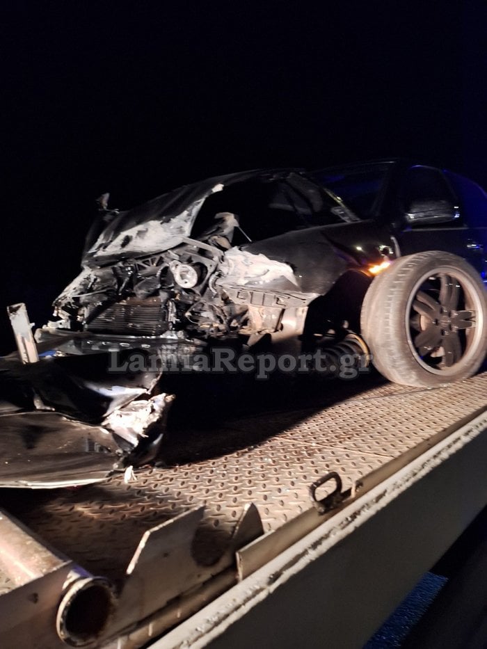 τροχαίο Αθηνών-Λαμίας