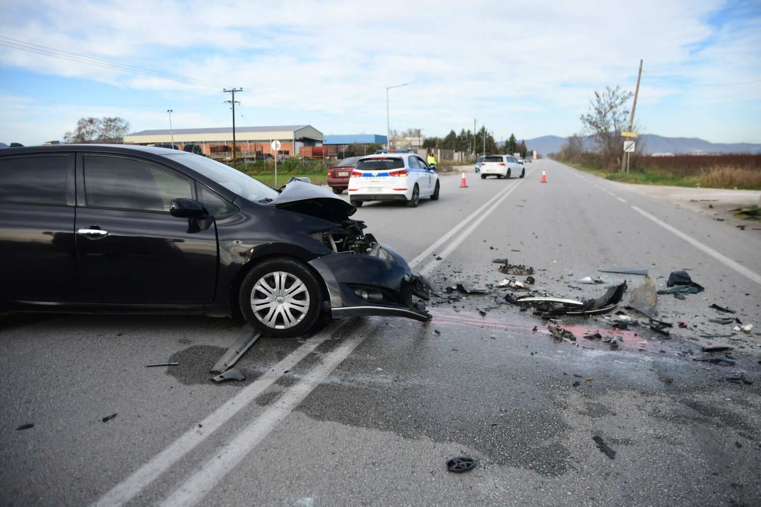 Τροχαίο στην Λάρισα
