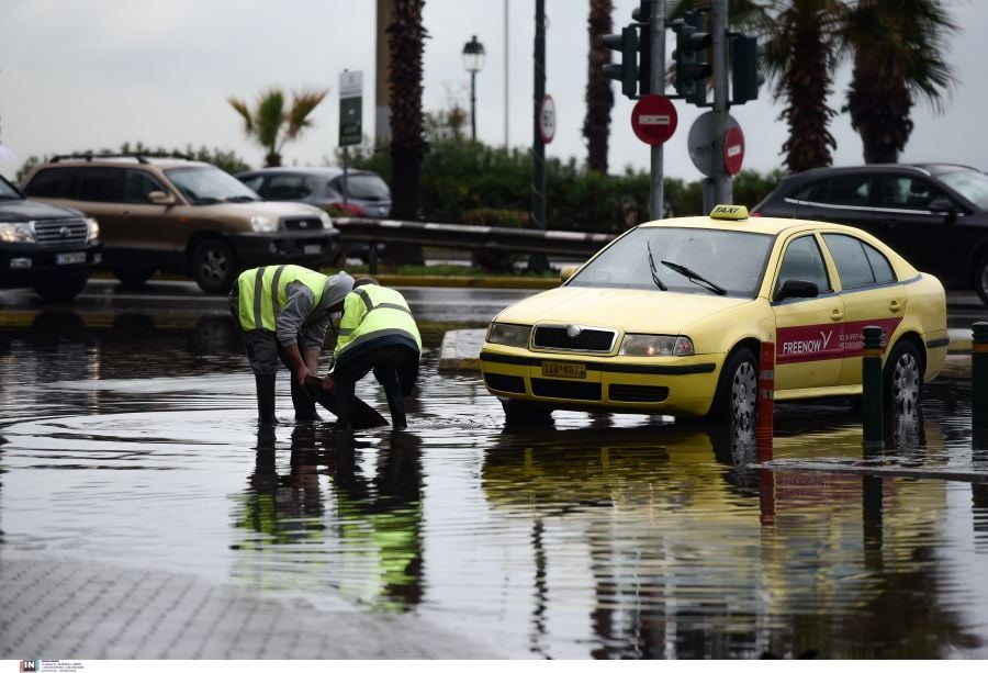 βροχή κίνηση πλημμύρα