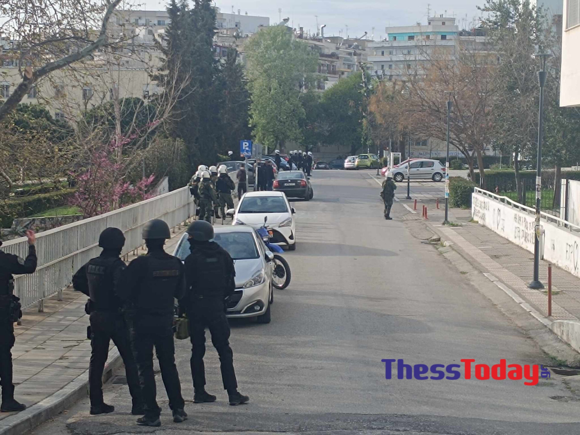 Θεσσαλονίκη Αστυνομική Επιχείρηση ΑΠΘ