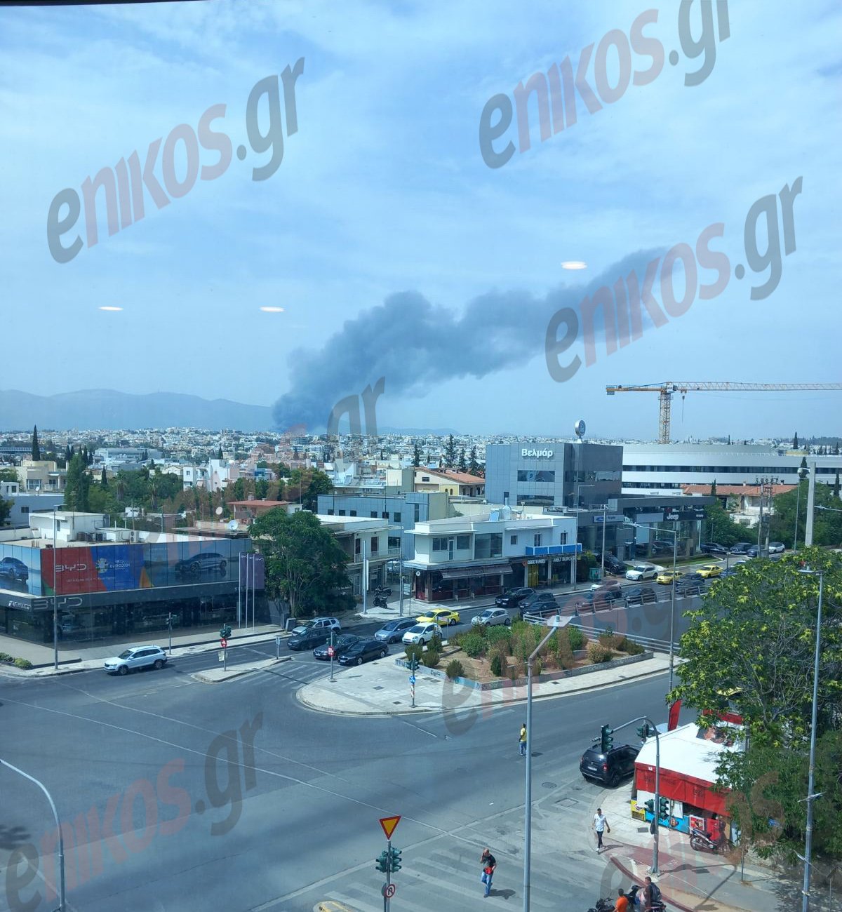 Κηφισιά φωτιά έκρηξη εργοστάσιο
