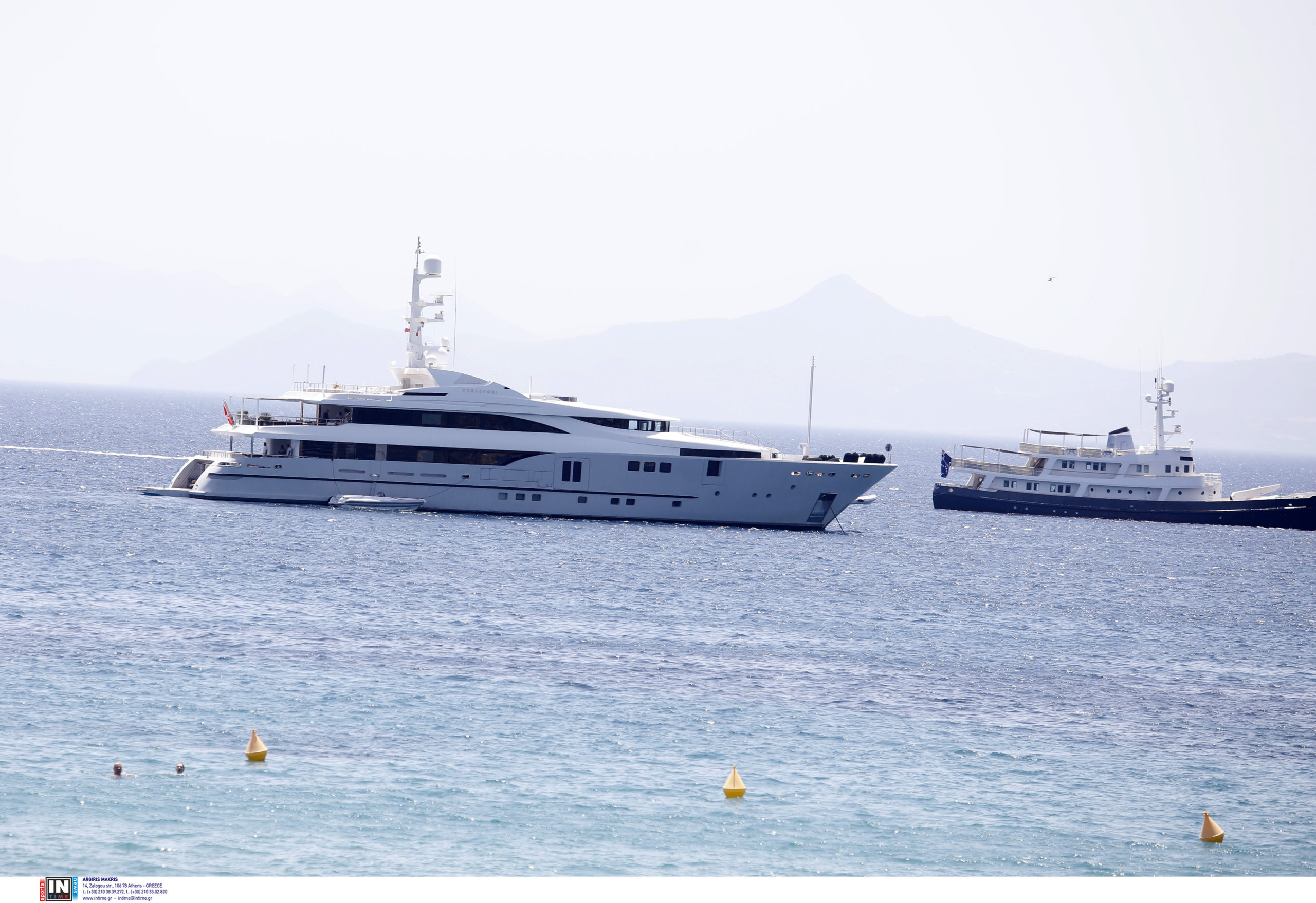 Περσεφόνη σκάφος φωτιά Ύδρα