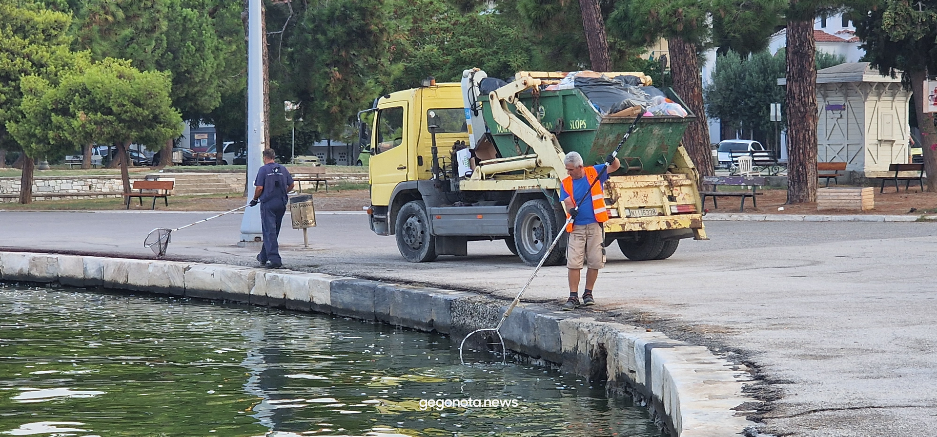 Νεκρά ψάρια στον Βόλο