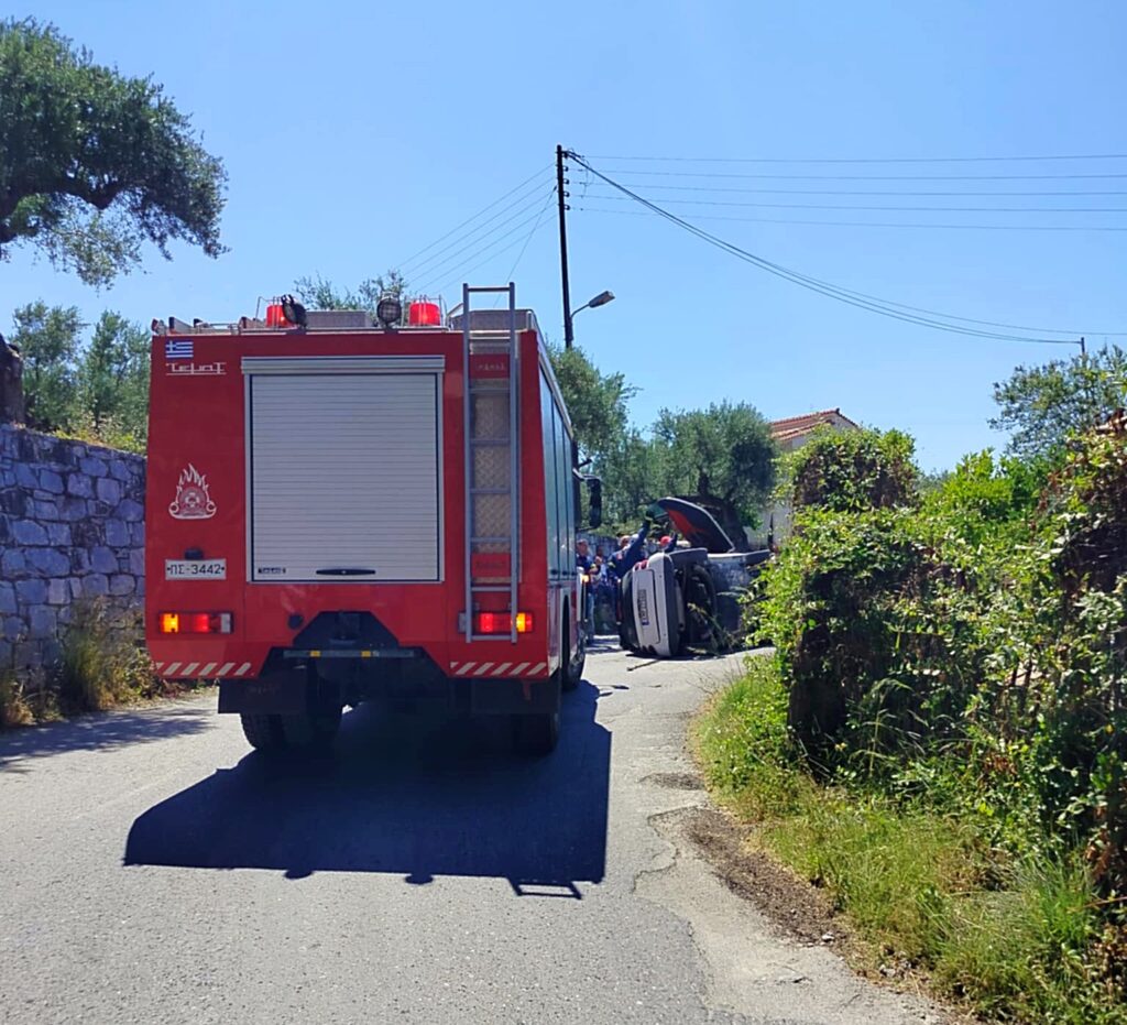 Μεσσηνία: Τροχαίο με απεγκλωβισμό στην Παλιόχωρα Αβίας
