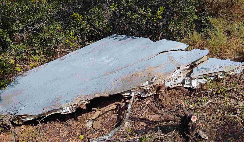 Στο φως μετά από 34 έτη αεροσκάφος της Γαλλικής Ναυτικής Αεροπορίας που κατέπεσε στην Μεσσηνία