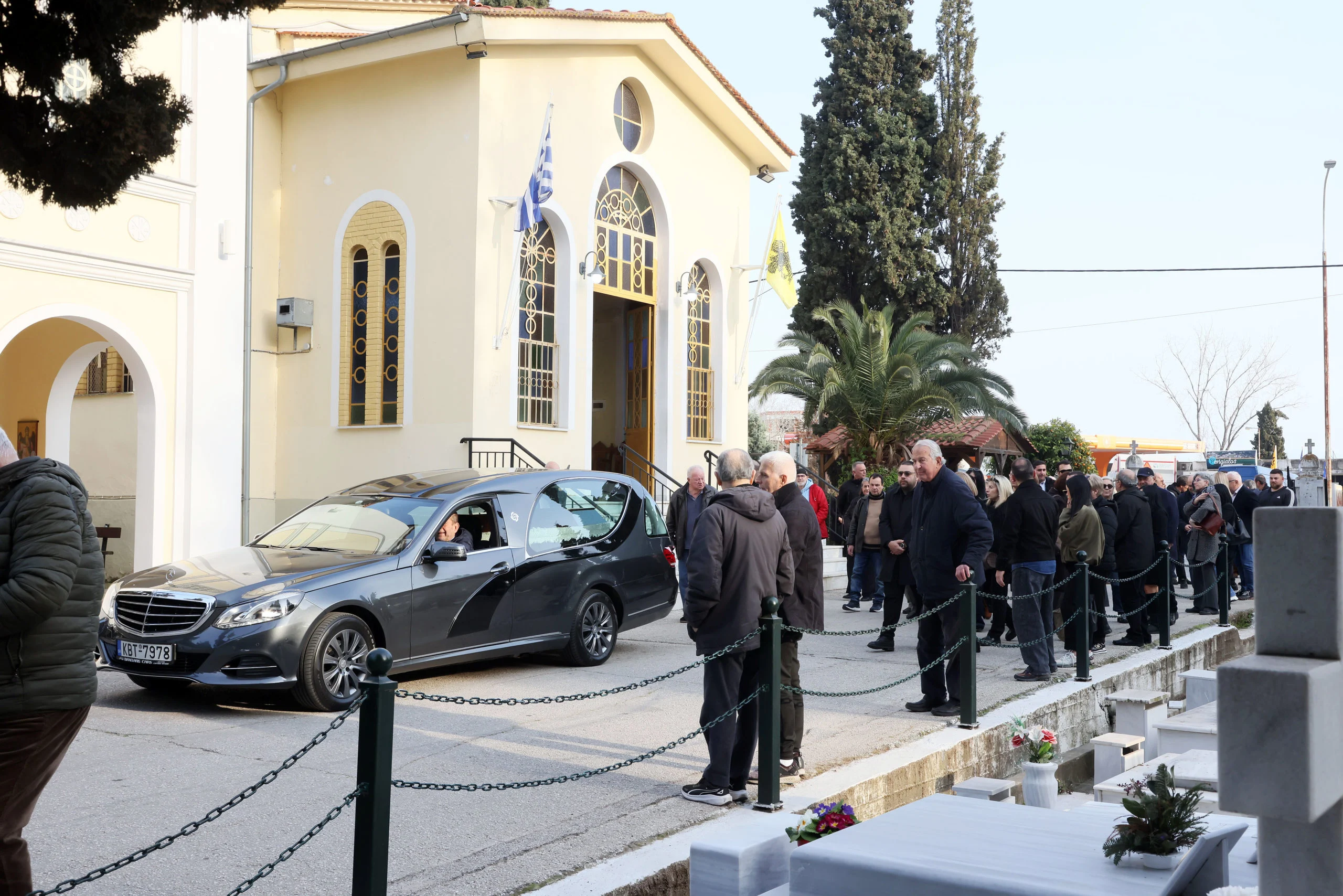 Κηδεία Βασίλη Δανιήλ