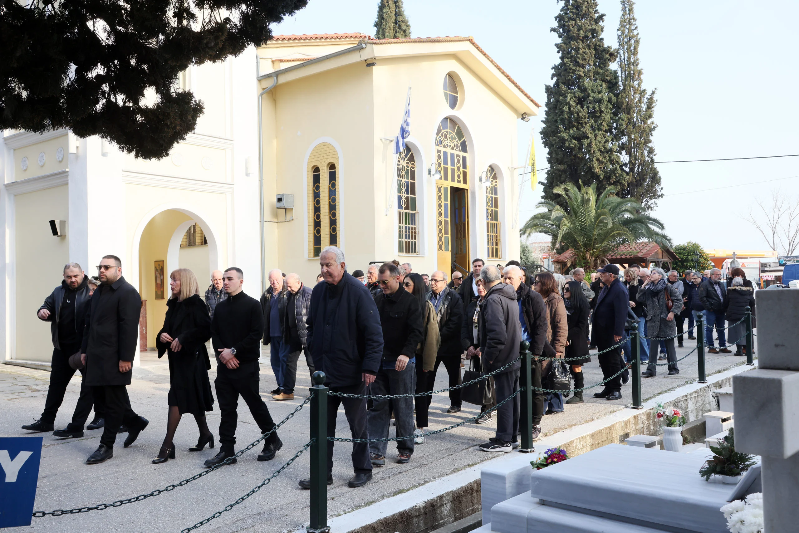 Κηδεία Βασίλη Δανιήλ