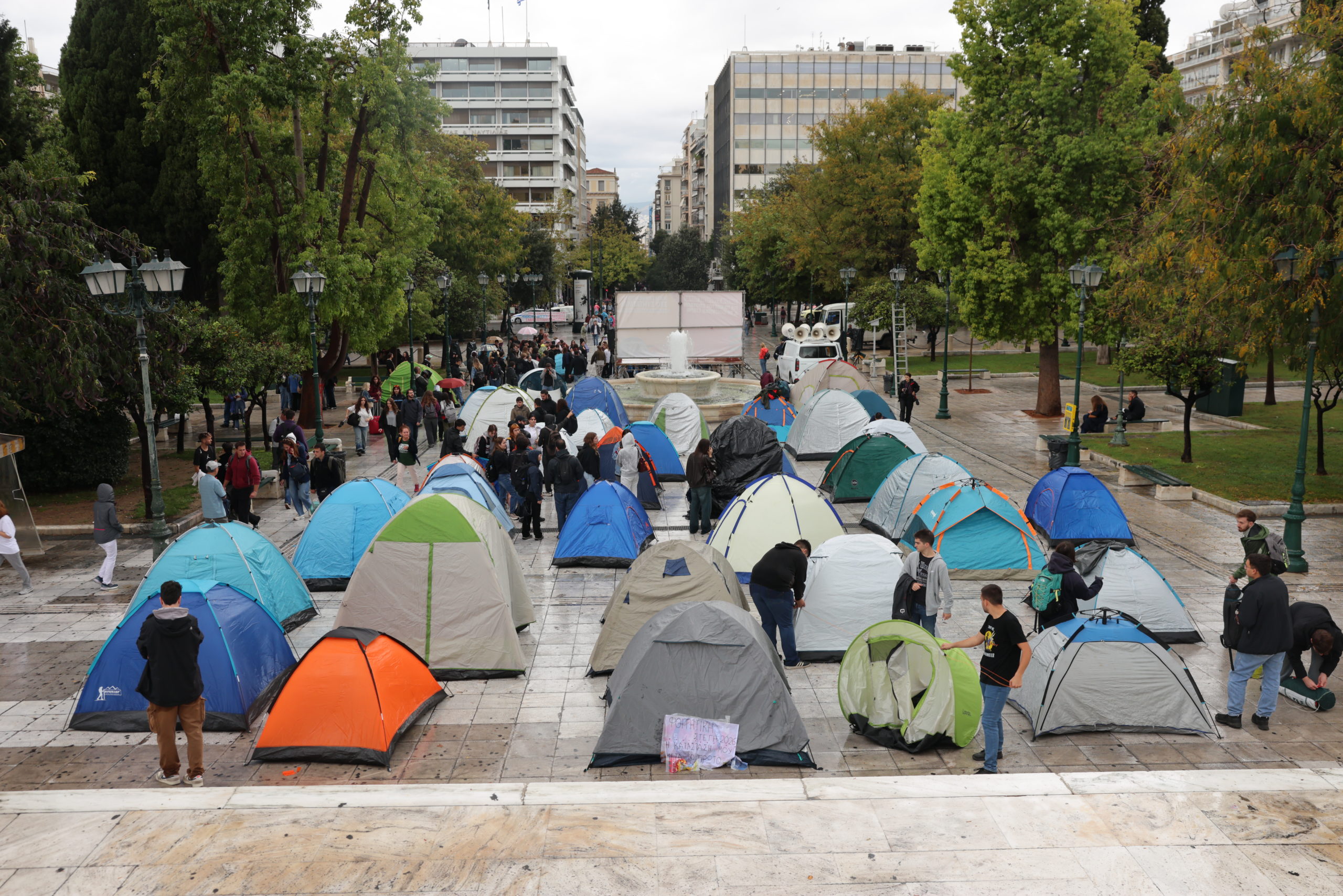 Φοιτητές, Σύνταγμα